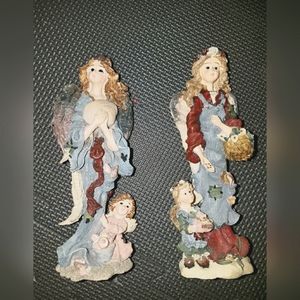 BOYDS BEARS - Oceania The Ocean Angel & Cosmos The Gardening Angel